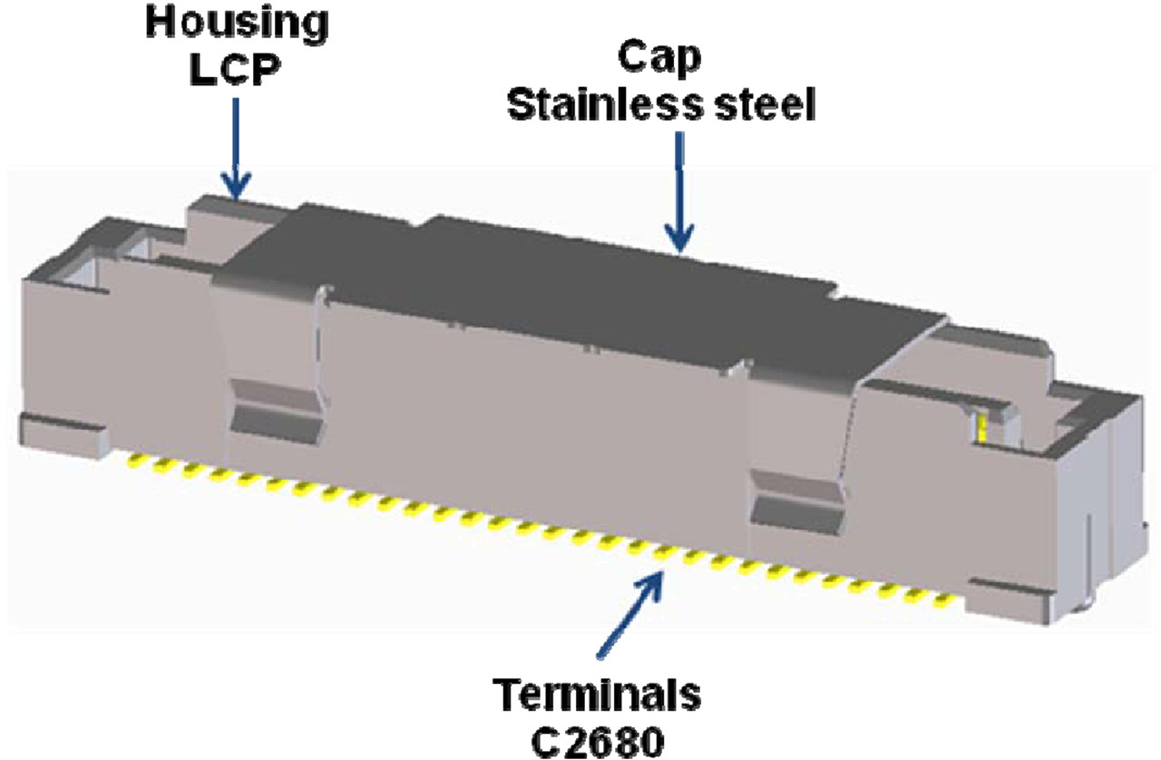 0.8 mm Board to Board connector - កំពស់ 7.7mm ប្រុស (5)